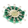 NSF Rotary Switch Wafer Industrial Equipment 25.4mm Diameter 5 Positions 2 Contacts 300V ac/dc 457847MA