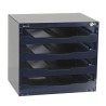 Raaco Blue 4 Cell Polycarbonate, Polypropylene, Steel Compartment Box 403 mm x 451 mm x 330 mm 139328