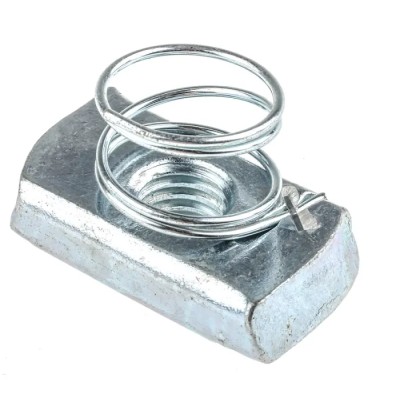 Unistrut Channel Nut M10 Stainless Steel Spring Type Electro Galvanised P 4008 M10