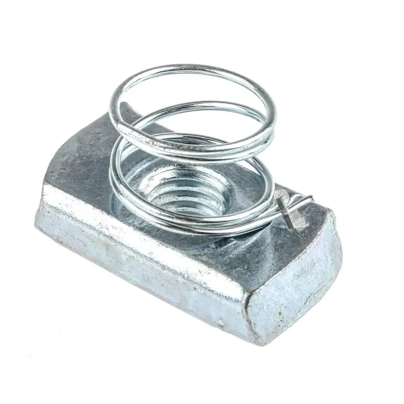 Unistrut Channel Nut M10 Stainless Steel Spring Type Electro Galvanised P 4008 M10