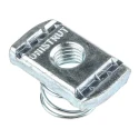Unistrut Channel Nut M10 Stainless Steel Spring Type Electro Galvanised P 4008 M10