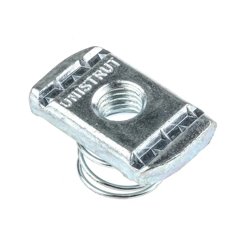 Unistrut Channel Nut M10 Stainless Steel Spring Type Electro Galvanised P 4008 M10