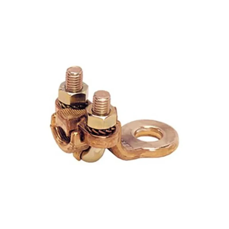 MECATRACTION Brass Lightning Earth Clamp Max Conductor Size 300 mm² C5-1BR921