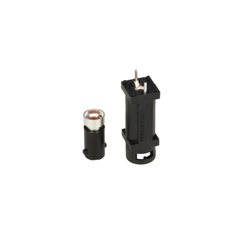 Bulgin 10A 250V ac Polyester Body Vertical PCB Mount Fuse Holder 1P-Pole for 5 x 20 mm FX0456