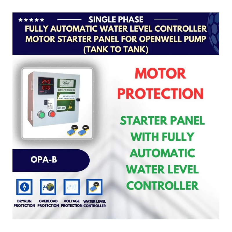 Buy Vukar 0.5 HP Water Level Controller OPA-B1 - Top Features