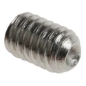 RS PRO Stainless Steel M4 x 6 mm Grub Screw Plain Cup 137-758