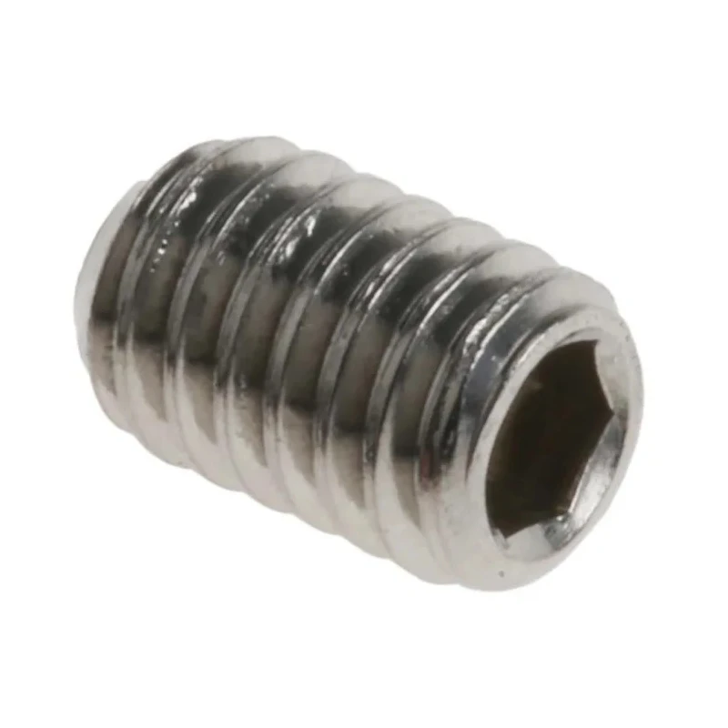 RS PRO Stainless Steel M4 x 6 mm Grub Screw Plain Cup 137-758