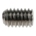RS PRO Stainless Steel M4 x 6 mm Grub Screw Plain Cup 137-758