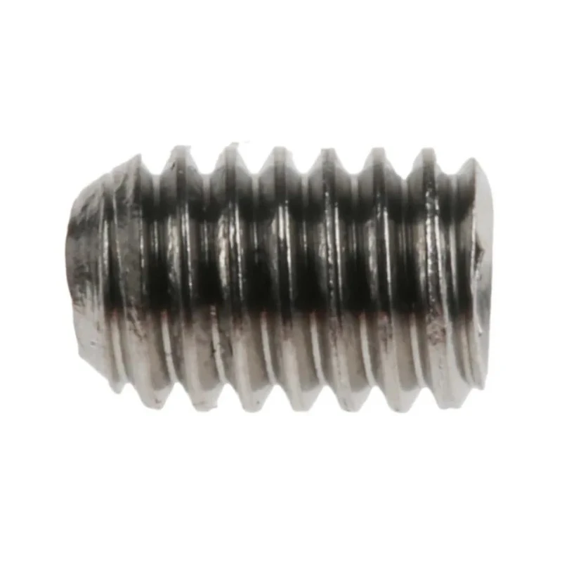 RS PRO Stainless Steel M4 x 6 mm Grub Screw Plain Cup 137-758