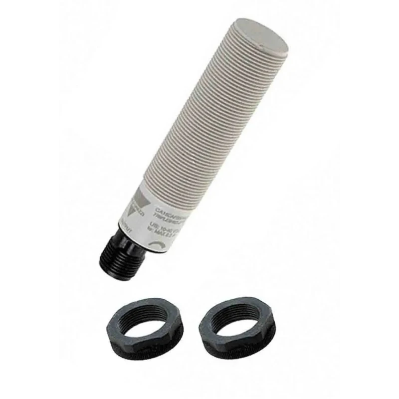 Carlo Gavazzi Threaded Barrel Capacitive Proximity Sensor 12 mm, M18 PNP 200mA 40 V dc CA18CAN12PAM1