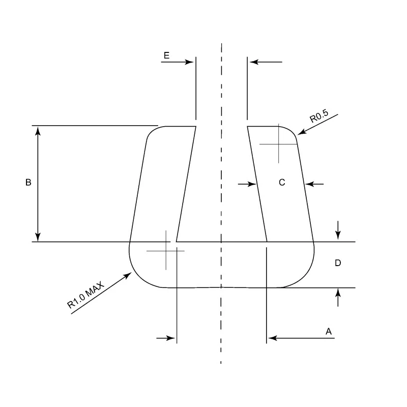 RS PRO Clear Polyethylene Edge Protection Strip 25 m Length 429-690