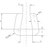 RS PRO Clear Polyethylene Edge Protection Strip 25 m Length 429-690