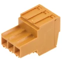Weidmüller BL Series Pluggable Terminal Block 3-Contact 3.5 mm Pitch 1 Row 320V 17A 1597370000