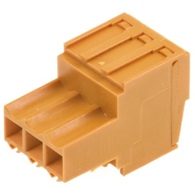 Weidmüller BL Series Pluggable Terminal Block 3-Contact 3.5 mm Pitch 1 Row 320V 17A 1597370000