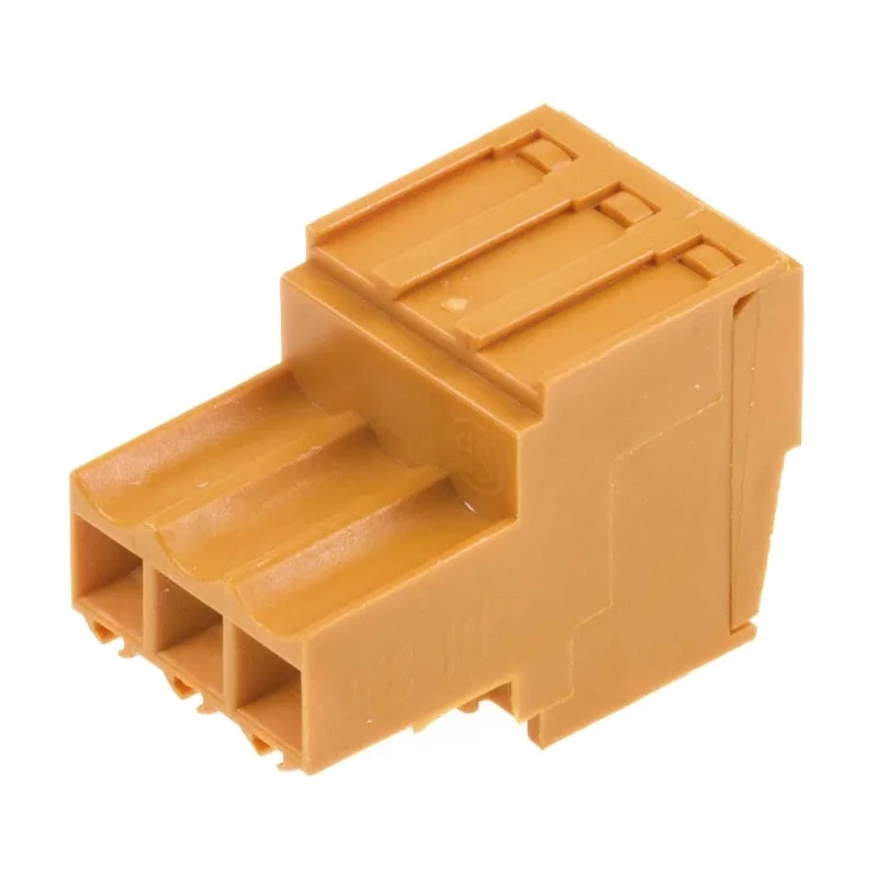 Weidmüller BL Series Pluggable Terminal Block 3-Contact 3.5 mm Pitch 1 Row 320V 17A 1597370000