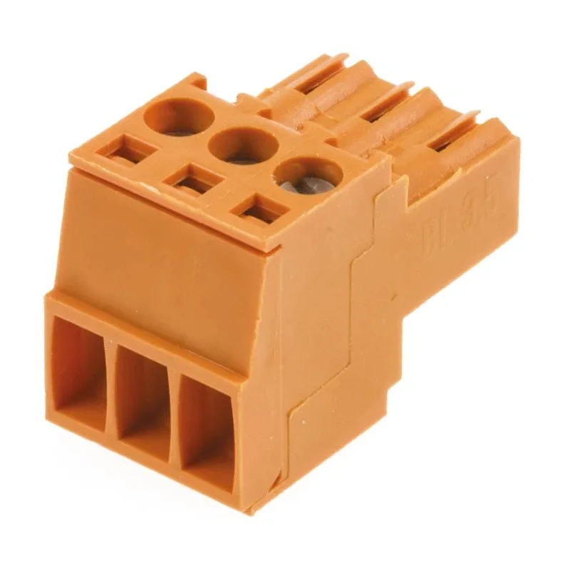 Weidmüller BL Series Pluggable Terminal Block 3-Contact 3.5 mm Pitch 1 Row 320V 17A 1597370000