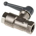 Legris Brass Threaded 2-Way BSPP Ball Valve 0402 07 13