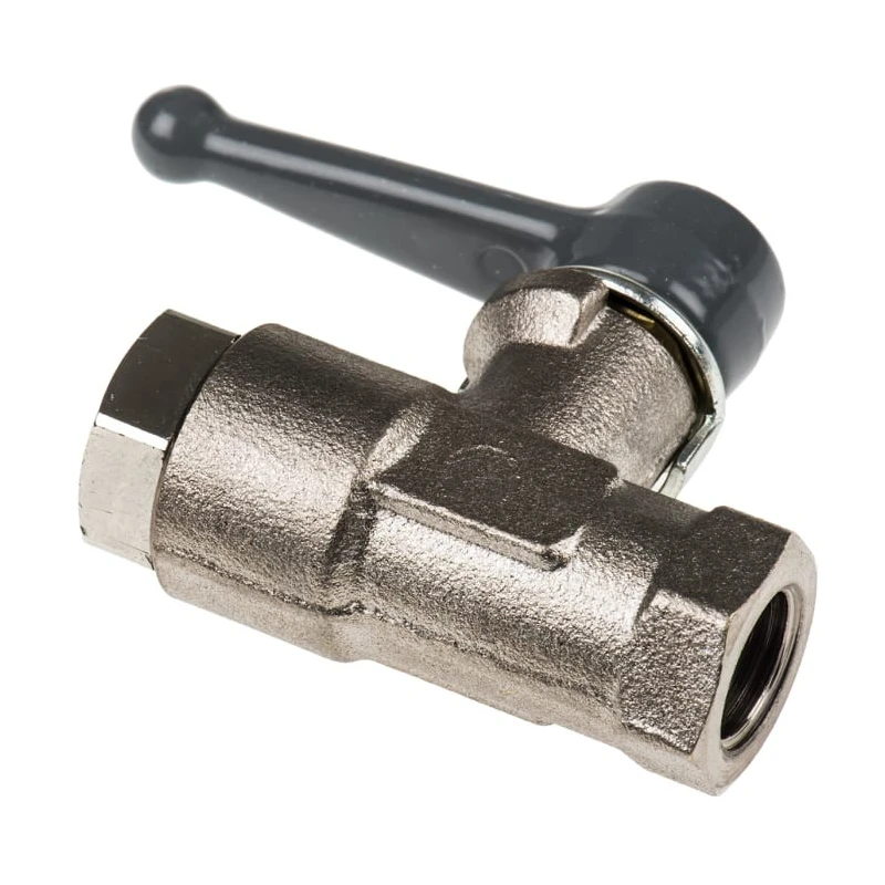Legris Brass Threaded 2-Way BSPP Ball Valve 0402 07 13