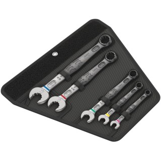 Wera 5-Piece Combination Ring Spanner Set 8 To 19 mm Chrome Molybdenum Steel 05020230001