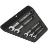 Wera 5-Piece Combination Ring Spanner Set 8 To 19 mm Chrome Molybdenum Steel 05020230001