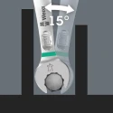 Wera 5-Piece Combination Ring Spanner Set 8 To 19 mm Chrome Molybdenum Steel 05020230001