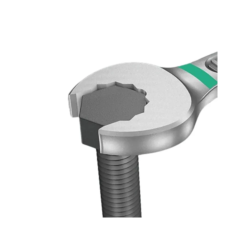 Wera 5-Piece Combination Ring Spanner Set 8 To 19 mm Chrome Molybdenum Steel 05020230001
