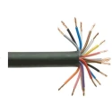 RS PRO Data Cable 18 Cores 0.5mm² 20 AWG Unscreened Black Polyvinyl Chloride Sheath 25 m 201-2231