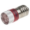 RS PRO Red Indicator Lamp Multichip, 24V DC, E10 Base, 10 mm Diameter 210-030