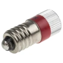 RS PRO Red Indicator Lamp Multichip, 24V DC, E10 Base, 10 mm Diameter 210-030