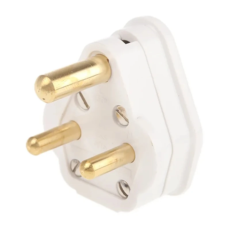 MK Electric 5A UK Mains Plug White Cable Polyvinyl Chloride Urea Formaldehyde Screw 505 WHI