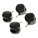 RS PRO Swivel Castor Wheel Nylon Material 50 mm Wheel Diameter 50 kg Load Capacity M10 Stem Thread 201-2910