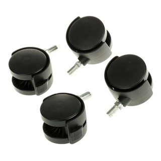 RS PRO Swivel Castor Wheel Nylon Material 50 mm Wheel Diameter 50 kg Load Capacity M10 Stem Thread 201-2910