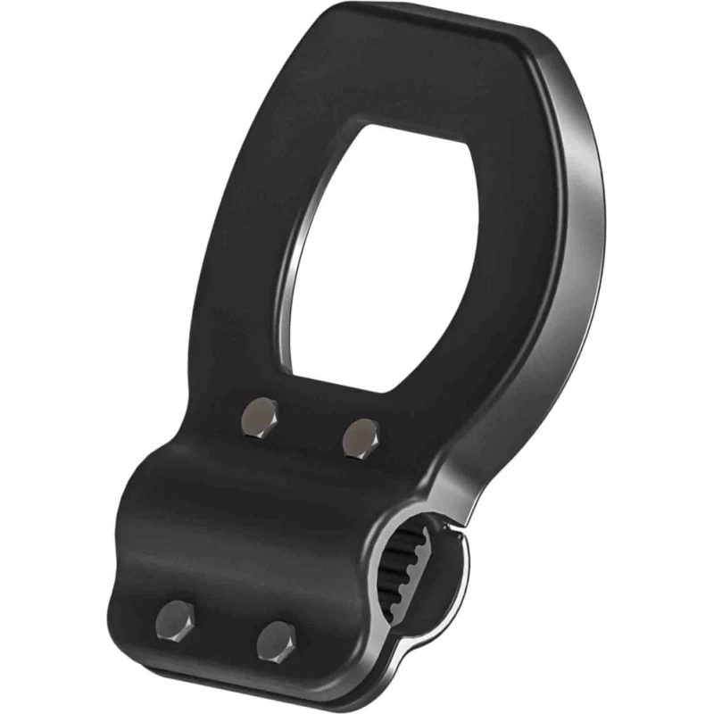 TR Fastenings Black Hands Free Door Opener L-Bow Handle Diameter 19-22 mm 81.5121?PLHN9005L-BOW HANDLE 19-22