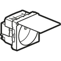Legrand 16A White 1 Gang Plug Socket Mosaic Indoor Type E 0 771 19