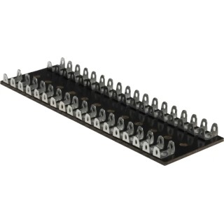 RS PRO Barrier Strip 36 Contact 6.35 mm Pitch 2 Row Terminal Block Screw Termination 433-703