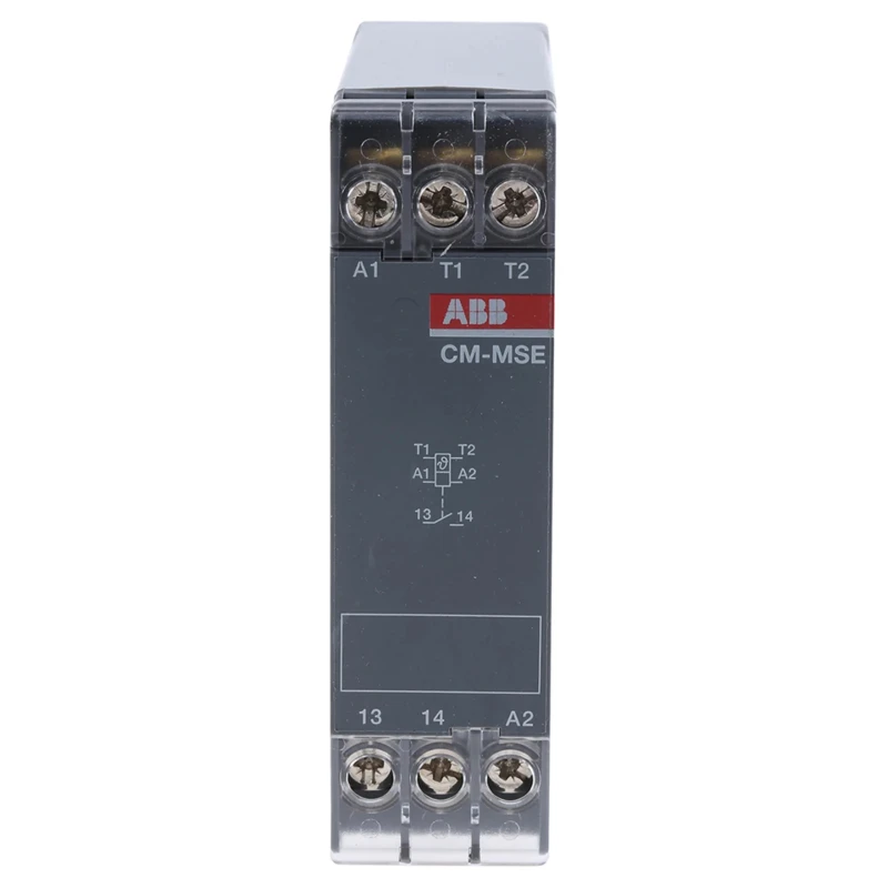 ABB Monitoring Relay 1 Phase SPST DIN Rail Mount 24V AC 240V AC 1SVR550800R9300 CM-MSE