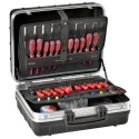 GT Line 2 Drawer Plastic Tool Case 465 mm Length 352 mm Width 215 mm Height Key Lock ATOMIK 215 PSS