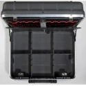 GT Line 2 Drawer Plastic Tool Case 465 mm Length 352 mm Width 215 mm Height Key Lock ATOMIK 215 PSS