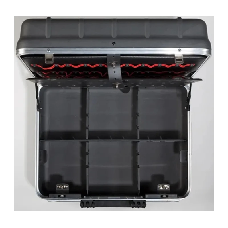 GT Line 2 Drawer Plastic Tool Case 465 mm Length 352 mm Width 215 mm Height Key Lock ATOMIK 215 PSS