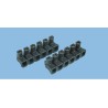 Legrand Non-Fused Terminal Block 12-Way 16mm² Wire 41A Screw 0 342 66