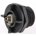 Bulgin USB Connector Micro USB Type AB 1 Port 42V 1A Straight Orientation Through Hole Mount IP68 PX0458