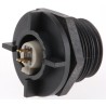 Bulgin USB Connector Micro USB Type AB 1 Port 42V 1A Straight Orientation Through Hole Mount IP68 PX0458