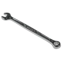 Facom Combination Spanner 8 mm, 133 mm Overall Satin Chrome Finish 12-Point 15° Offset 440.8