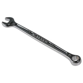 Facom Combination Spanner 8 mm, 133 mm Overall Satin Chrome Finish 12-Point 15° Offset 440.8