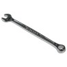 Facom Combination Spanner 8 mm, 133 mm Overall Satin Chrome Finish 12-Point 15° Offset 440.8