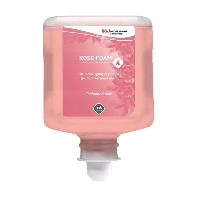 SCJ Professional Hand Cleaner Foam with Rose Fragrance, 1 L Cartridge RFW1L