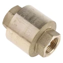 RS PRO Brass Threaded Single Check Valve 3/8 in, 12 bar 486-170