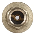 RS PRO Brass Threaded Single Check Valve 3/8 in, 12 bar 486-170