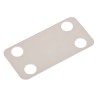 RS PRO White Polyamide 66 Cable Marker for 4.8 mm Cable Diameter 38.5 mm Length 19 mm Width 492-291