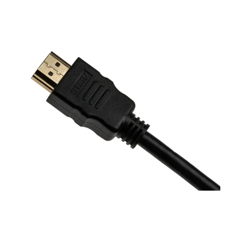 Belden High Speed HDMI Cable 3m Male HDMI to Male HDMI Black Polyvinyl Chloride Jacket HDE003MB